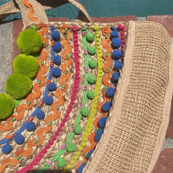 Jute beach/pool bag - Picture 5 of 12